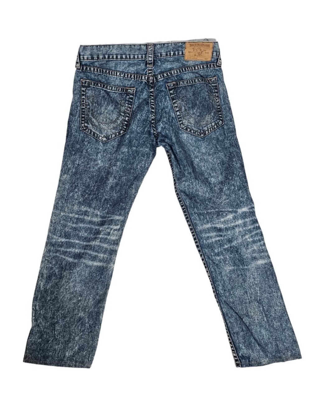 True Religion Mens Skinny Jeans Size 36 Blue Medium Wash Denim